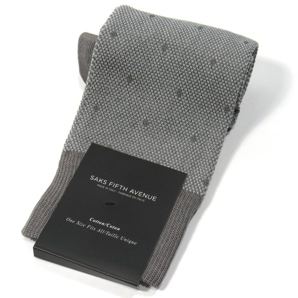 Saks Fifth Avenue Other - Saks Fifth Avenue Mens Diamond Pattern Socks Gray